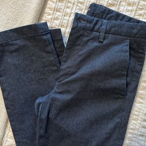 Men’s theory, charcoal, gray slacks 28x32